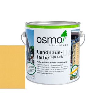 Непрозрачная краска Landhausfarbe ярко-желтая