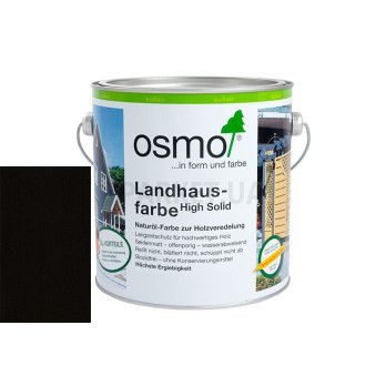 Непрозрачная краска Landhausfarbe серо-черная