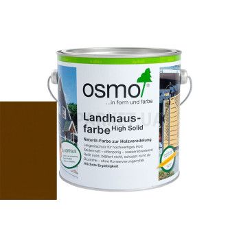 Непрозрачная краска Landhausfarbe коричневая
