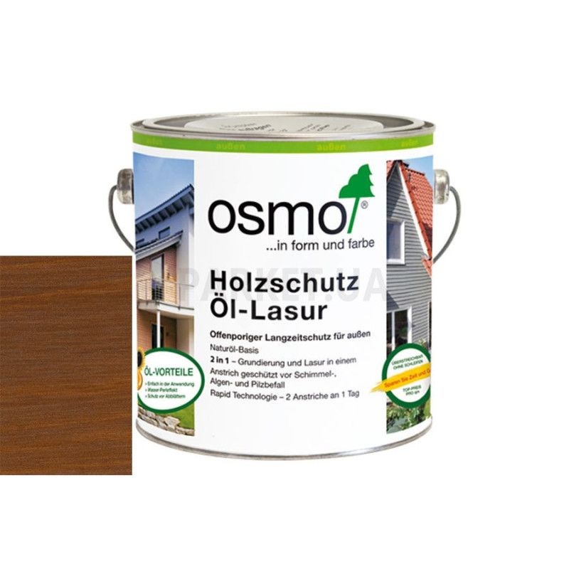 Защитное масло-лазурь Holzschutz ol-lasur тик