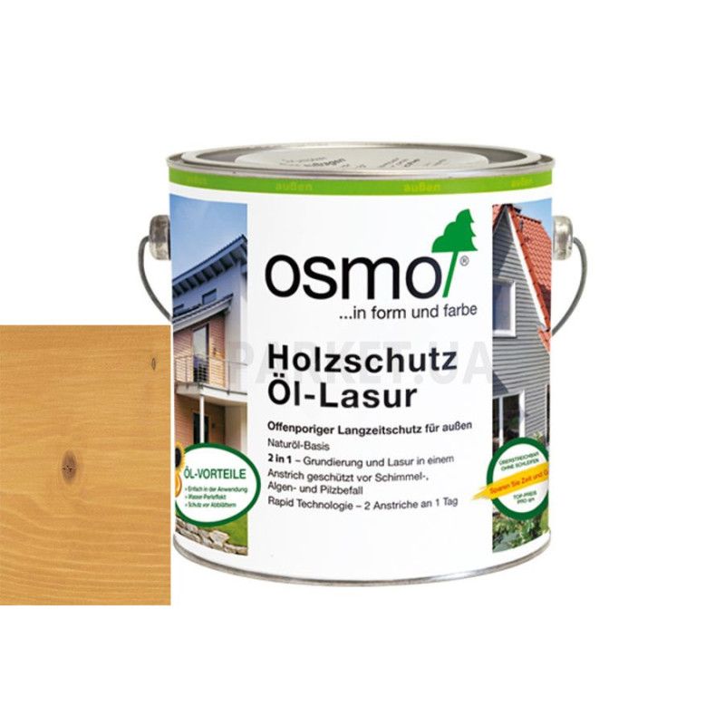 Защитное масло-лазурь Holzschutz ol-lasur сосна орегон