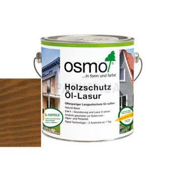 Захисне масло-блакит Holzschutz ol-lasur707 горіх