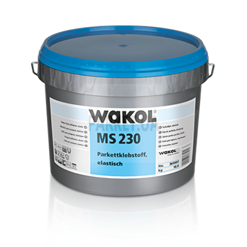 Клей для паркету Wakol MS230 силановий, еластичний 18 кг