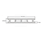 Терасна дошка BD1003 Горіх  Bergdeck