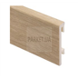 Плинтус  Bravo 80 BR8136 Unique Oak 2400X80X16мм