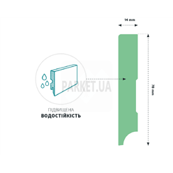 Плинтус Classen The 80th L738 Argenta Oak Jasmine