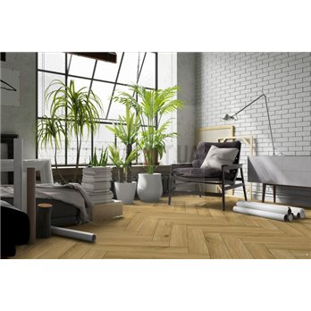 SPC Honey Oak P7001 Herringbone Falquon