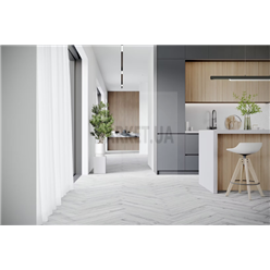 SPC Ice Oak P1007 Herringbone Falquon