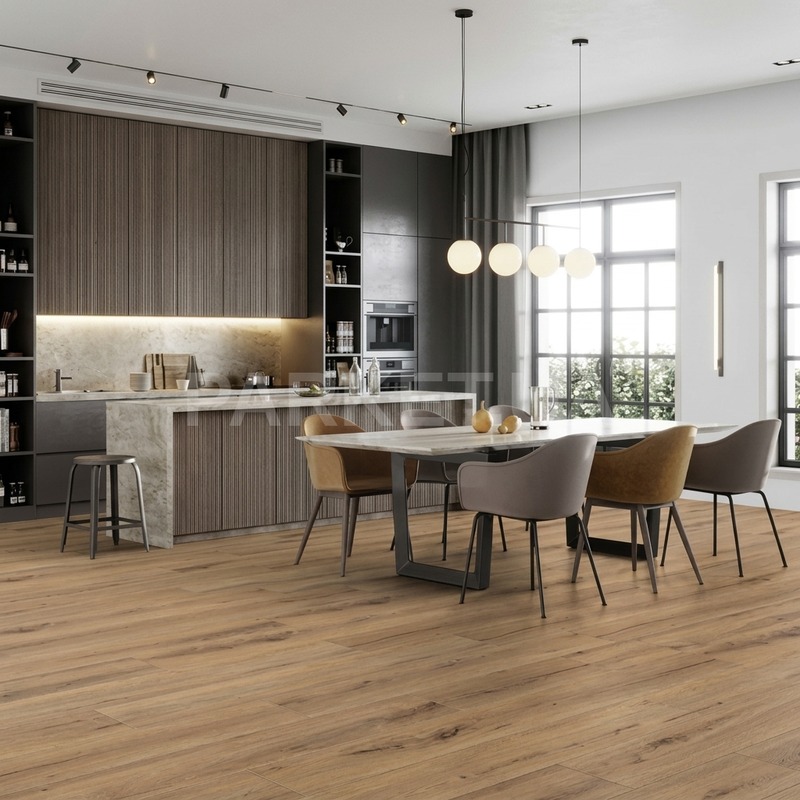 LVT Daintree Brown 1010 Virtuo 55 Rigid Acoustic Gerflor