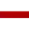 Плинтус полиуритановый красный 2500 х 80 х 14