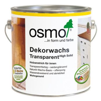 Масло Osmo дуб Dekorwachs Transparent 0,125/0,75/2,5/25 л